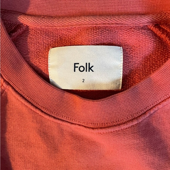 FOLK Women’s Sweatshirt Size 2 - Picture 3 of 6